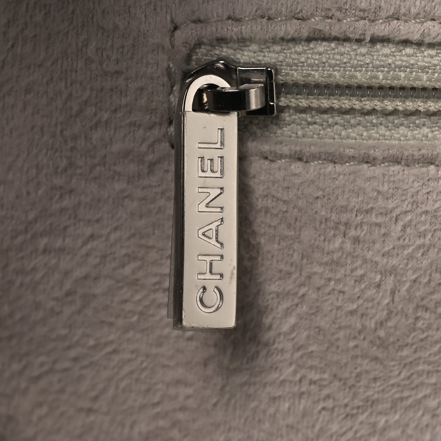 Chanel Caviar Medium Studded Deauville Tote Ivory 12 of 13