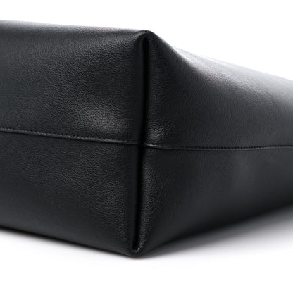 Saint Laurent Calfskin Large Shopping Tote Black 9 of 11