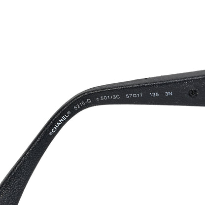 Chanel CC Chain Sunglasses 5215Q Black 6 of 6