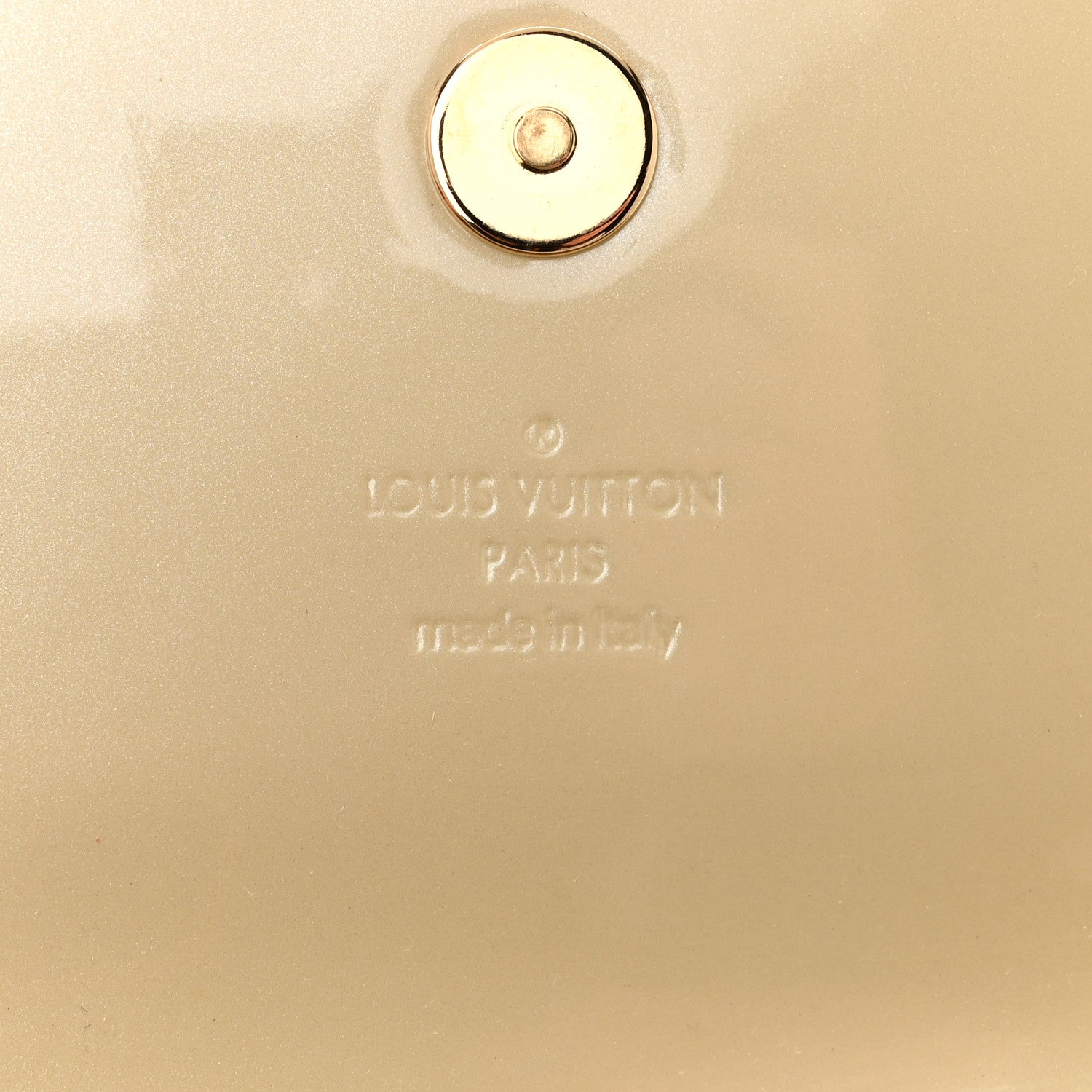 Louis Vuitton Patent Sobe Clutch Blanc Corail 6 of 10