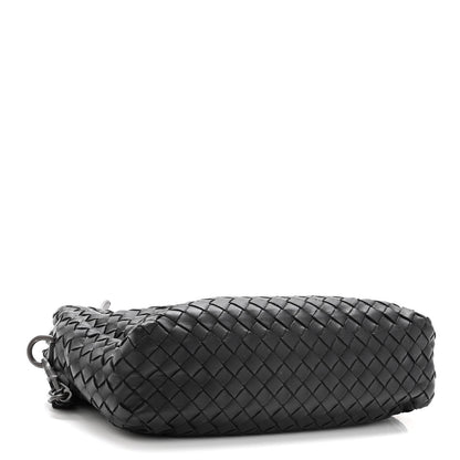 Bottega Veneta Nappa Intrecciato Crossbody Messenger Black 4 of 9