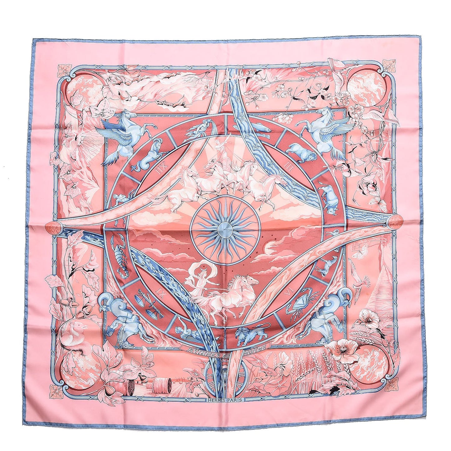 Silk Rythmes Du Monde Scarf 90