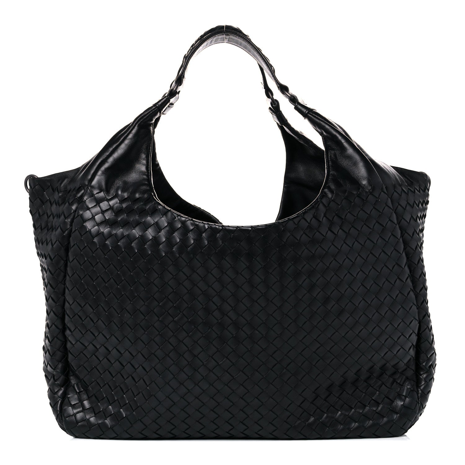 Bottega Veneta Nappa Intrecciato Large Campana Black 1 of 15