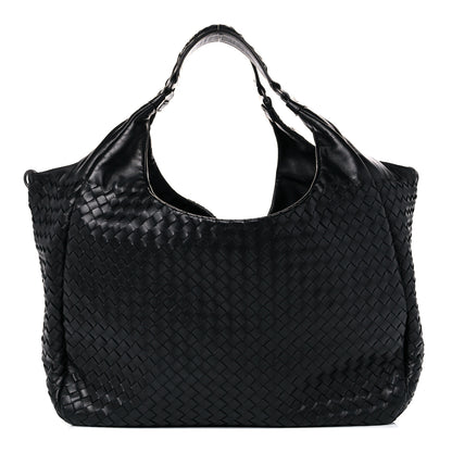 Bottega Veneta Nappa Intrecciato Large Campana Black 1 of 15