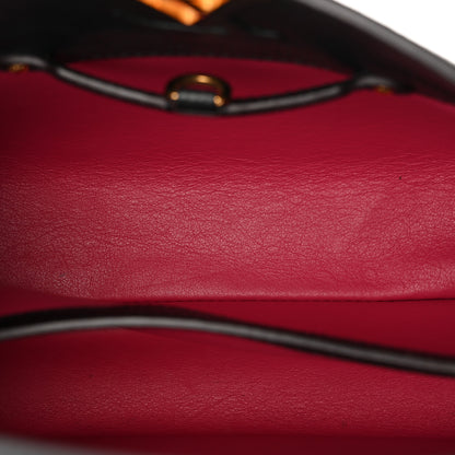 Louis Vuitton Taurillon Capucines BB Black 5 of 10