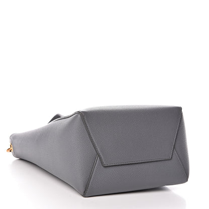 Celine Soft Grained Calfskin Small Sangle Bucket Bag Grey 4 of 9