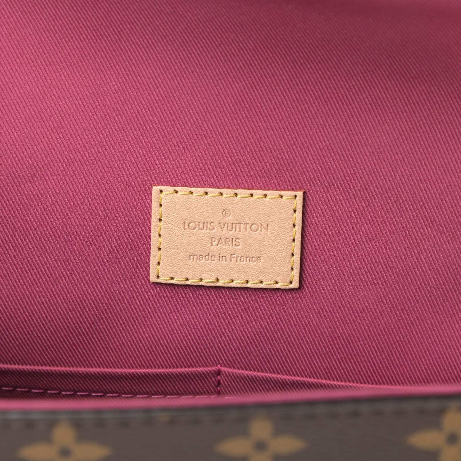Louis Vuitton Monogram Cluny BB Bordeaux Fuchsia 6 of 13