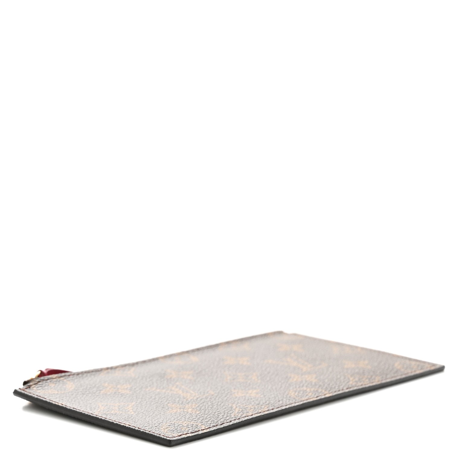 Louis Vuitton Monogram Felicie Chain Wallet Zippered Insert Fuchsia 4 of 7