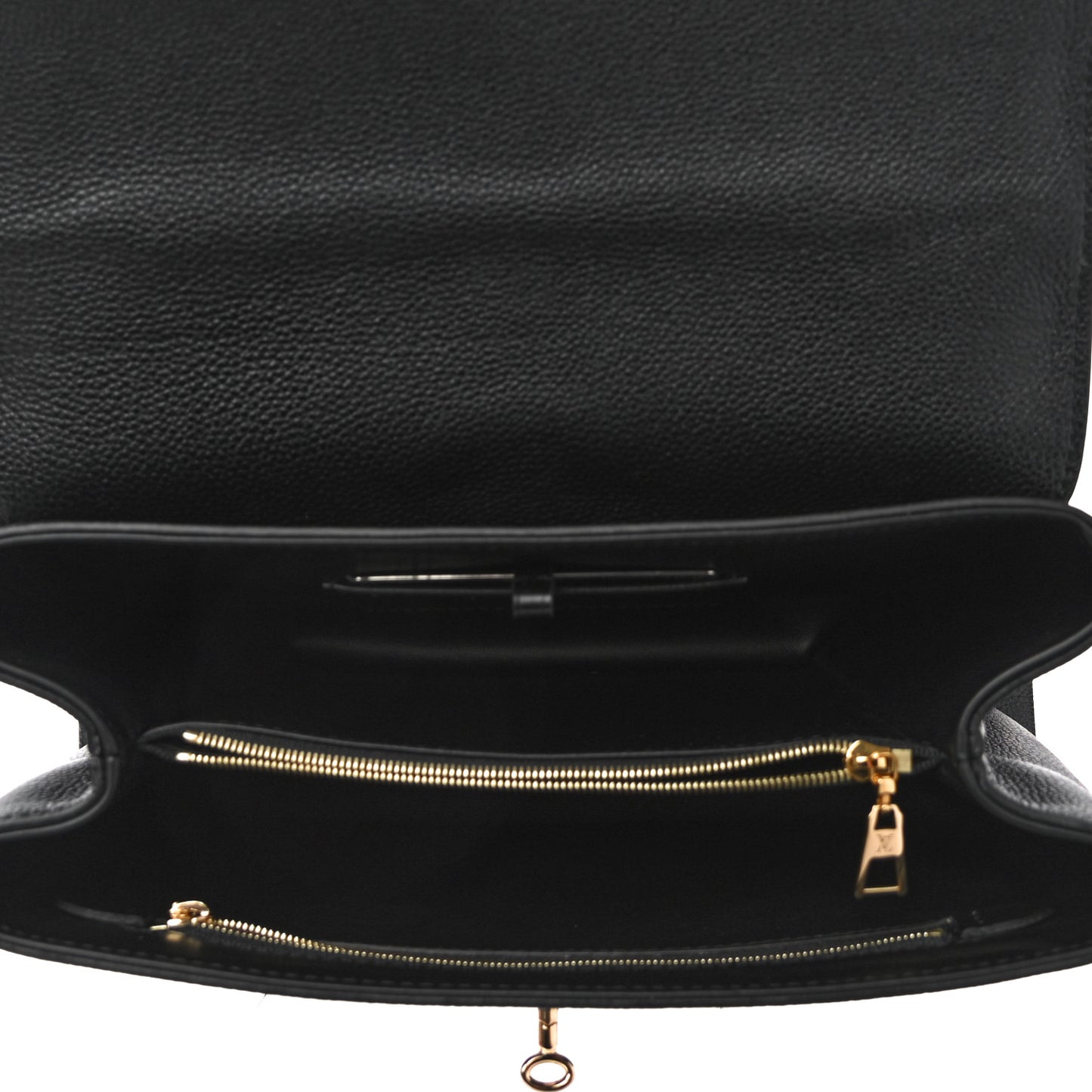 Grained Smooth Calfskin Rose Des Vents MM Black