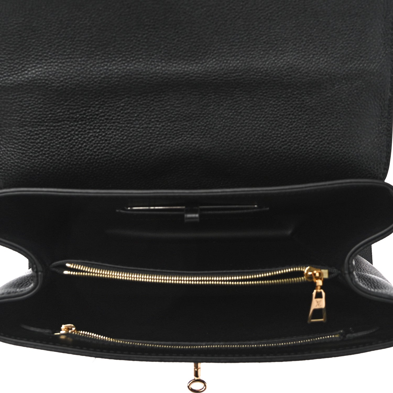 Louis Vuitton Grained Smooth Calfskin Rose Des Vents MM Black 6 of 10