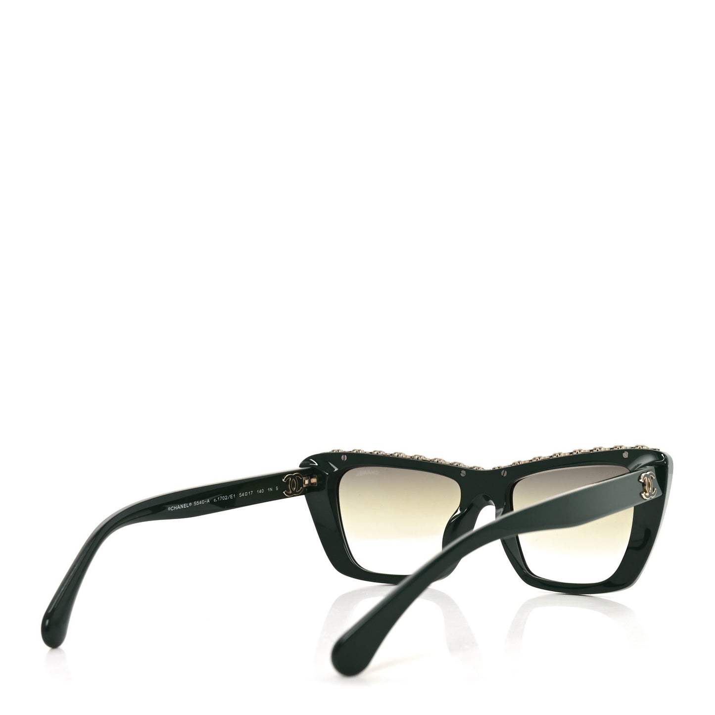 Acetate Butterfly Sunglasses 5540-A Green