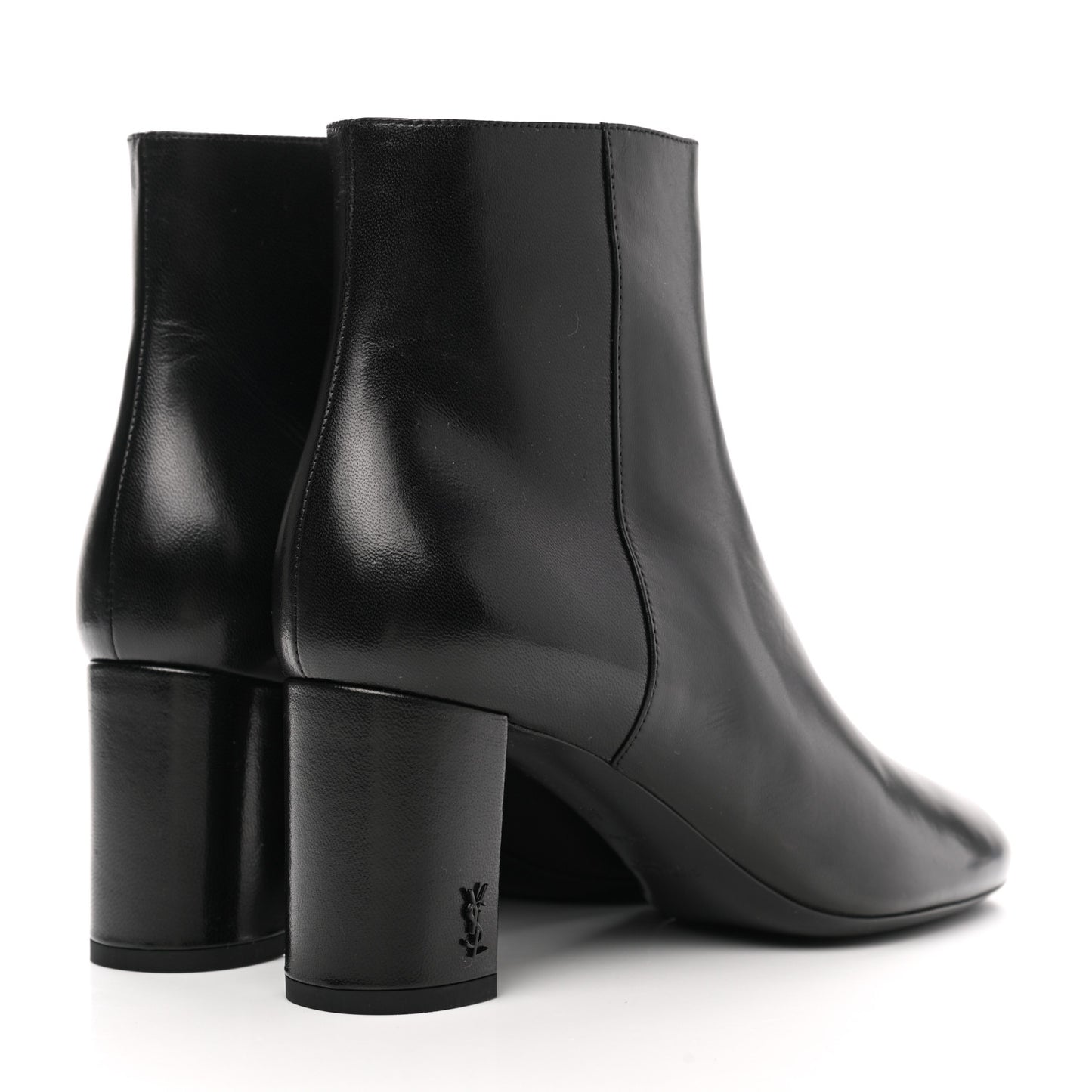 Nappa Vendome Loulou Ankle Zip Boot 38 Black