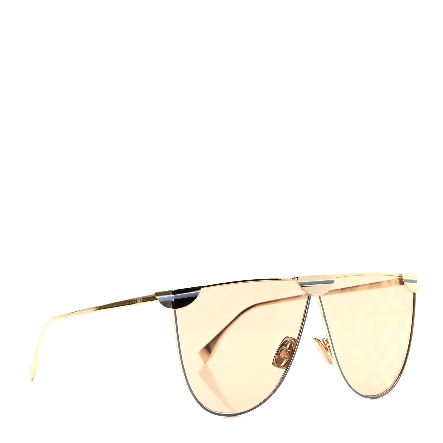 Fendi Sunglasses FF 0467/S Gold Peach 3 of 8