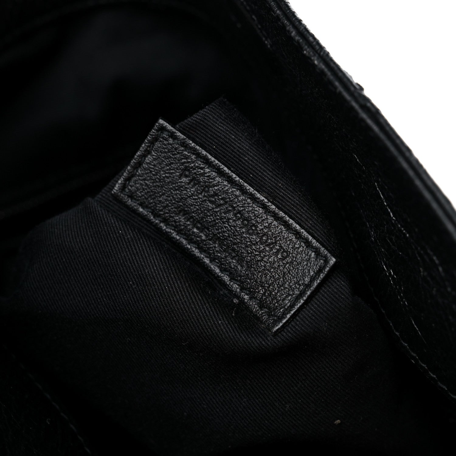 Saint Laurent Crinkled Calfskin Matelasse Monogram Niki Shoulder Bag Black 8 of 14