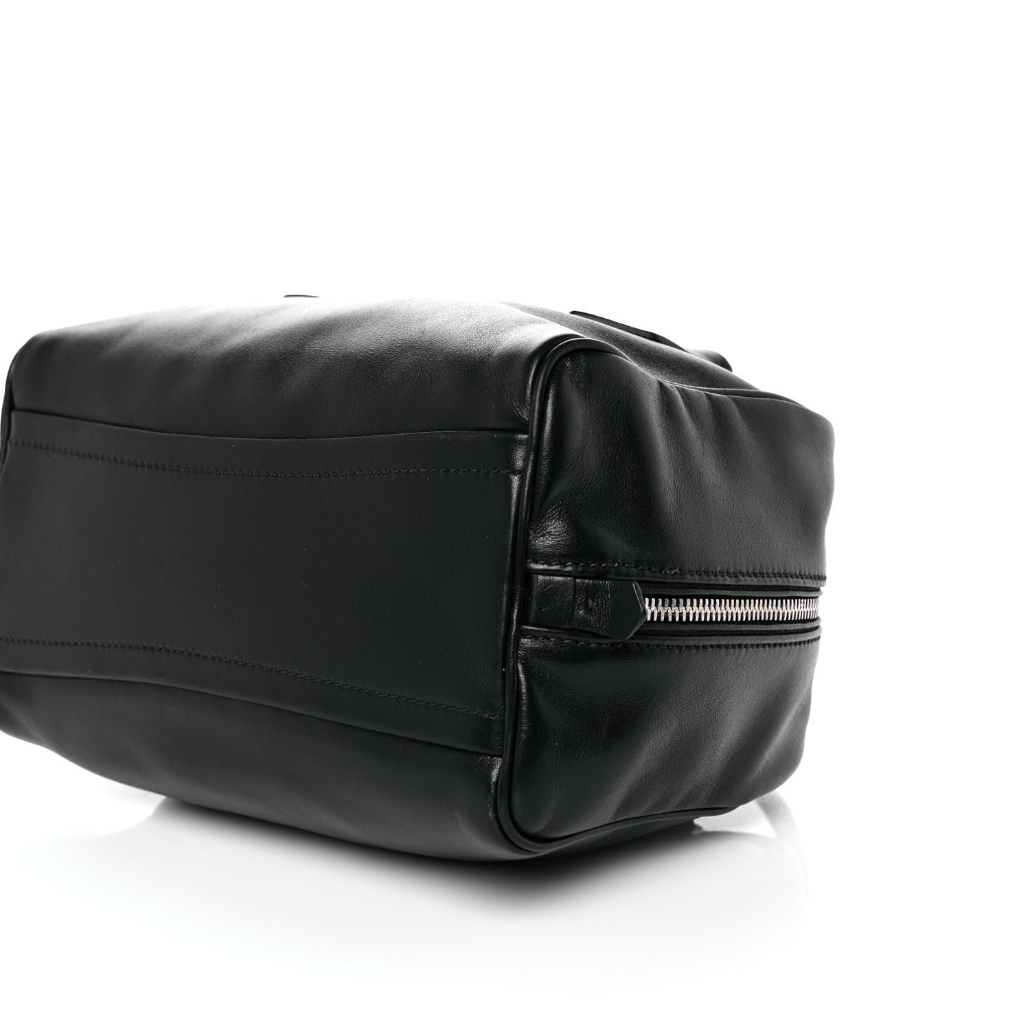 Prada Soft Calf Small Inside Tote Black Mughetto 8 of 9