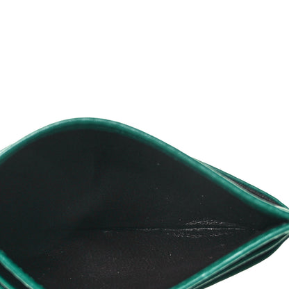 Gucci Calfskin Matelasse GG Marmont Card Holder Emerald Green 5 of 9
