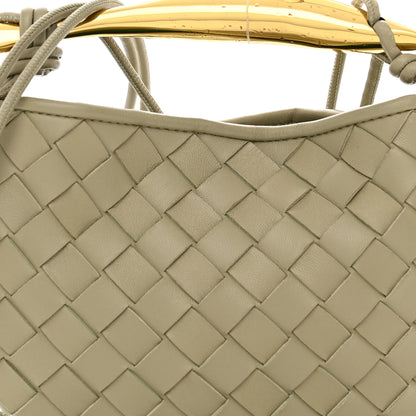 Bottega Veneta Nappa Intrecciato Mini Sardine Bag Travertine 7 of 11