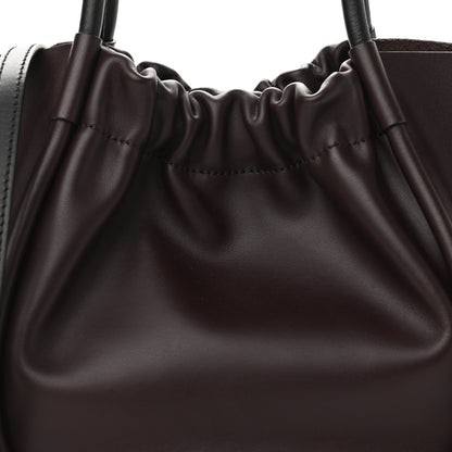 Proenza Schouler Calfskin Small Ruched Tote Chocolate Plum 13 of 13