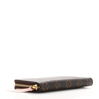 Louis Vuitton Monogram Clemence Wallet Rose Ballerine 4 of 7