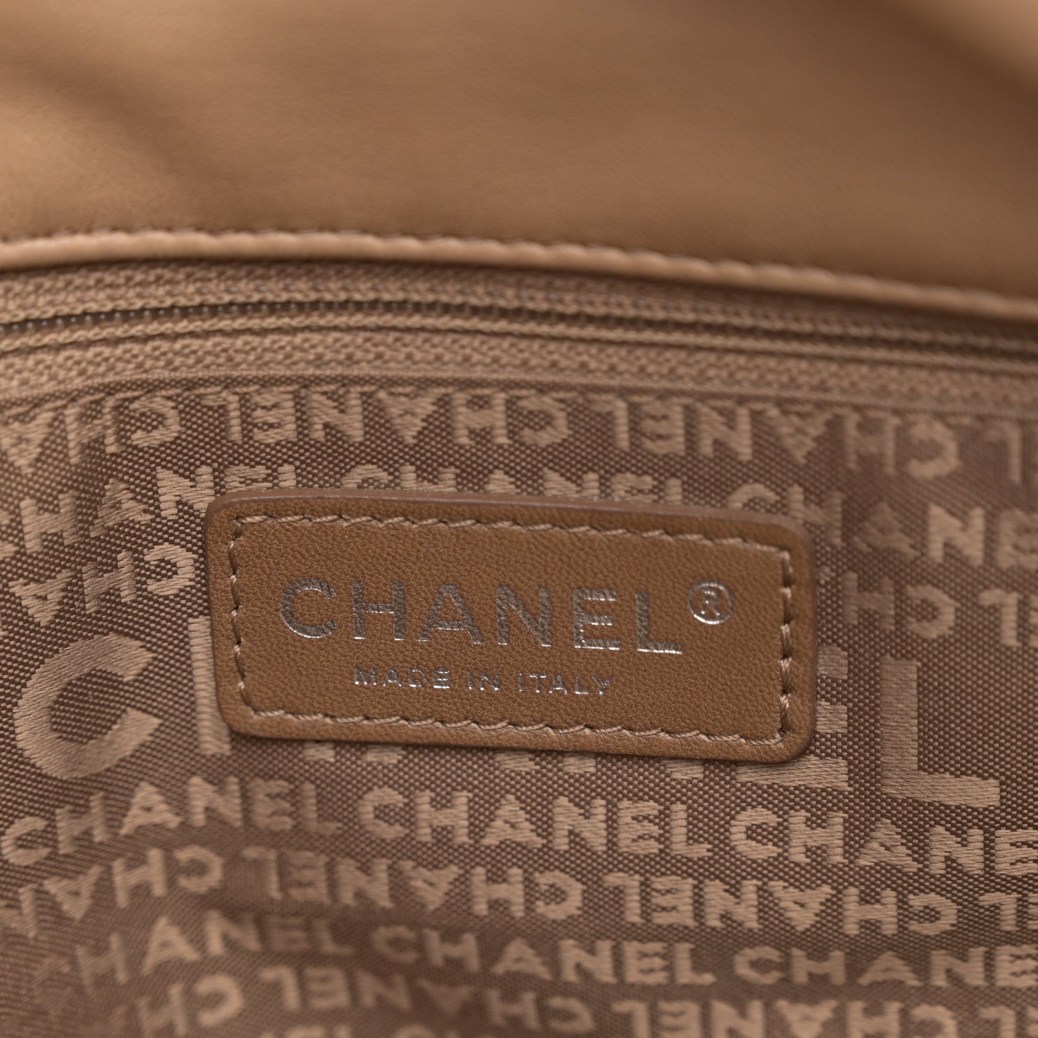 Chanel Lambskin Quilted Large Mademoiselle Double Flap Light Brown 7 of 13