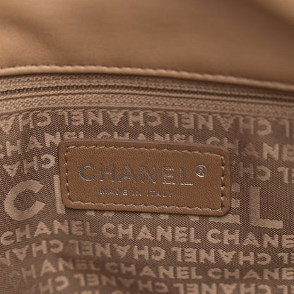 Chanel Lambskin Quilted Large Mademoiselle Double Flap Light Brown 7 of 13