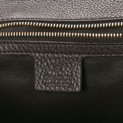 Gucci Pony Hair Jaguar Print Large New Bamboo Top Handle Bag 6 of 9