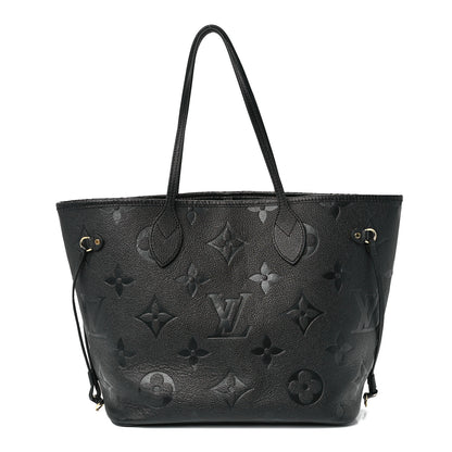Louis Vuitton Empreinte Monogram Giant Neverfull MM Black 3 of 10