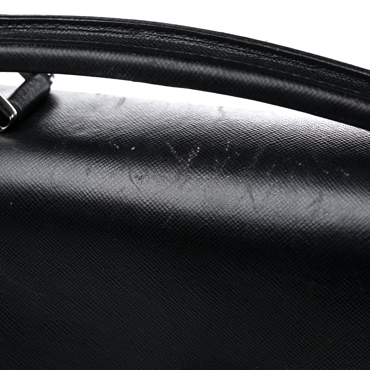Saffiano Briefcase Black