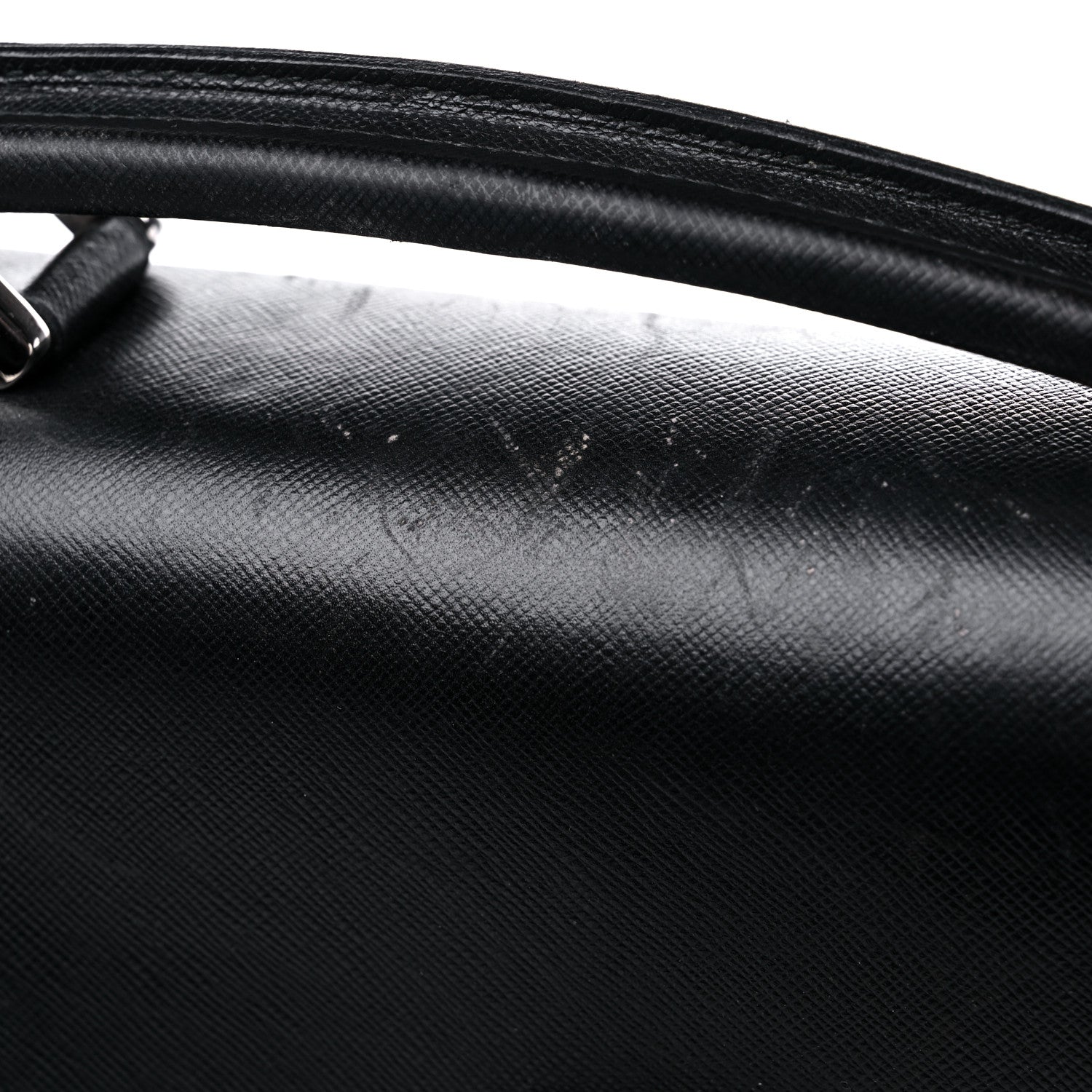 Prada Saffiano Briefcase Black 18 of 21