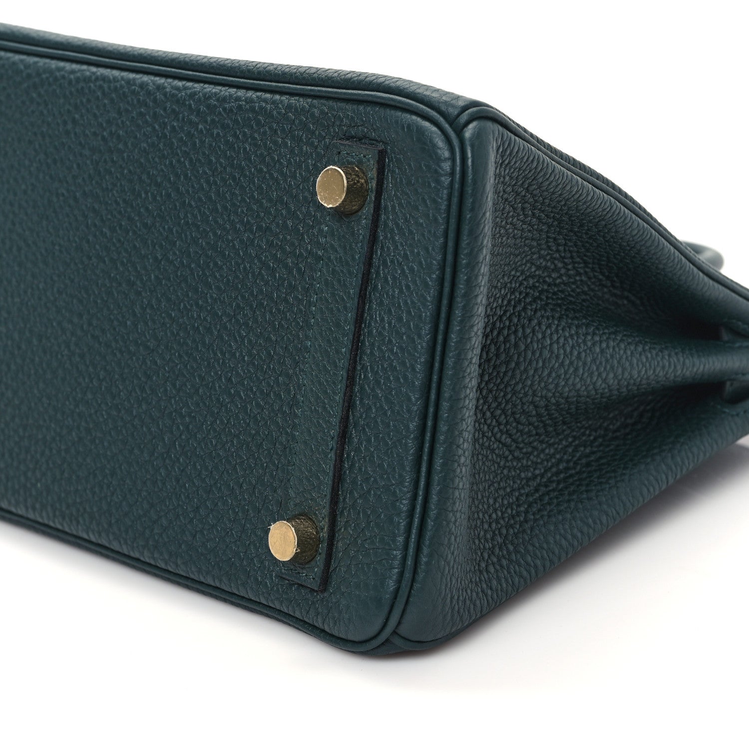 Hermes Togo Birkin 25 Vert Cypress 9 of 11