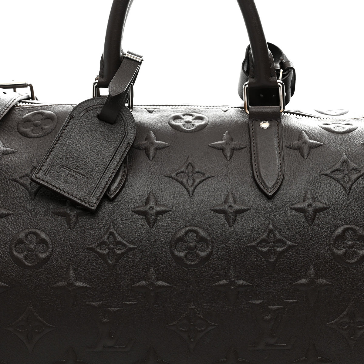 X EDUN Monogram Revelation Keepall 45 Bandouliere Brown
