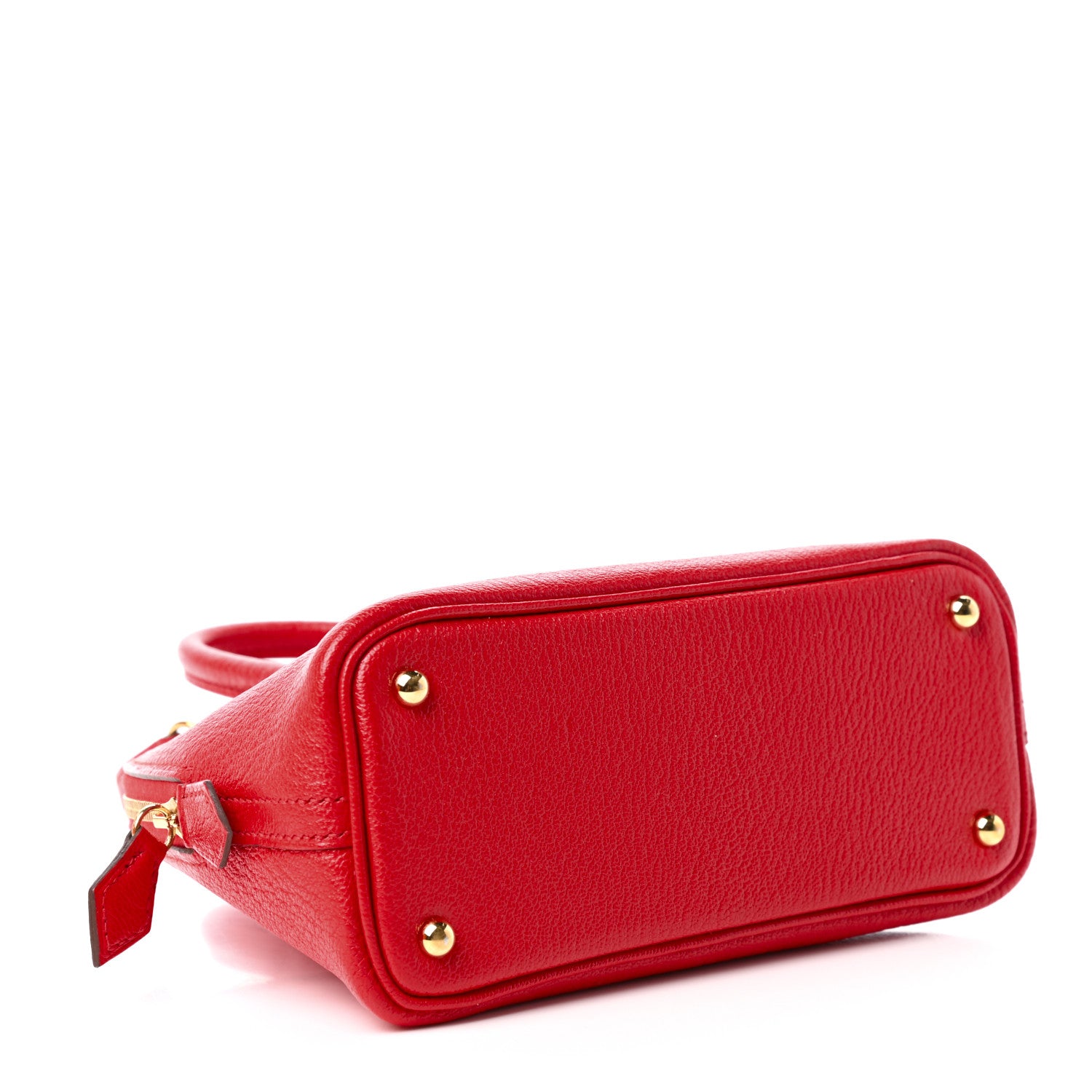 Hermes Chevre Mysore Mini 1923 Bolide Rouge De Coeur 4 of 10