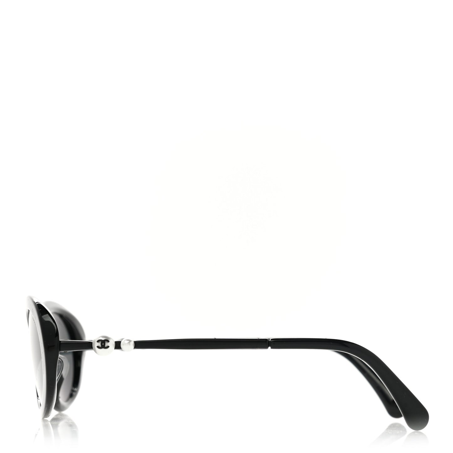 Acetate Pearl Sunglasses 5428-H Black