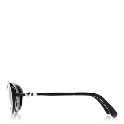 Chanel Acetate Pearl Sunglasses 5428-H Black 3 of 8