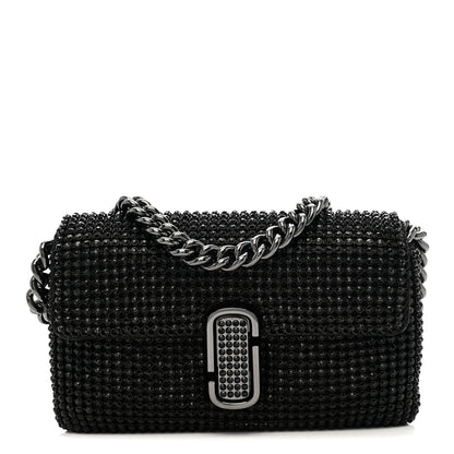 Marc Jacobs The Rhinestone J Marc Mini Shoulder Bag Black 1 of 12