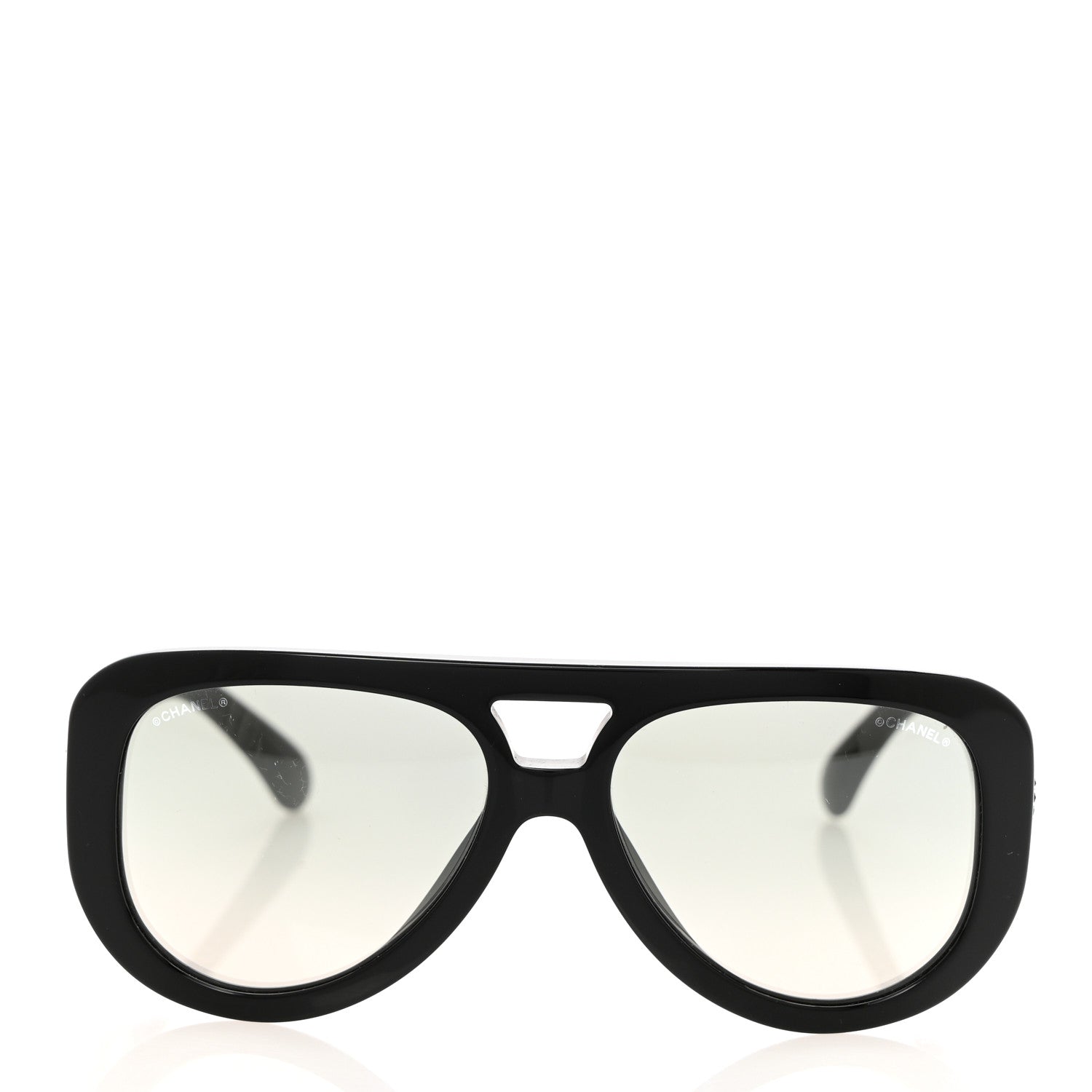 Chanel Acetate Sunglasses 5432-B Black 2 of 8