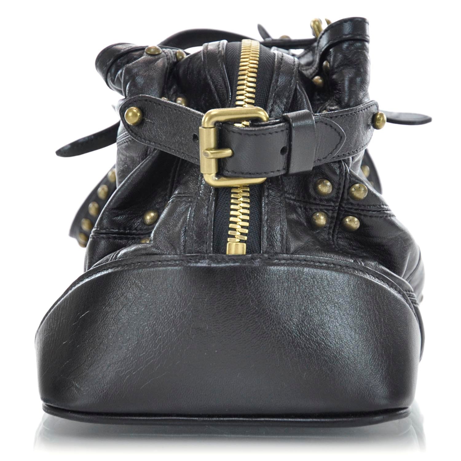 Louis Vuitton Lambskin Riveting Black 4 of 12