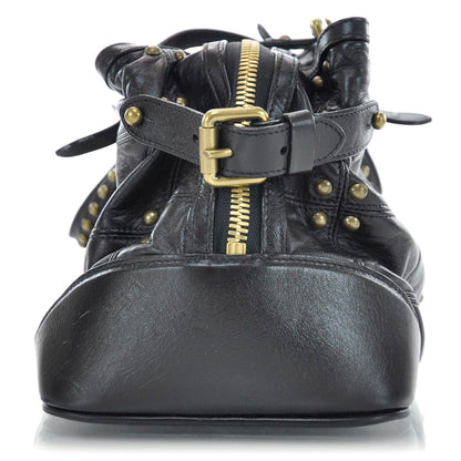 Louis Vuitton Lambskin Riveting Black 4 of 12