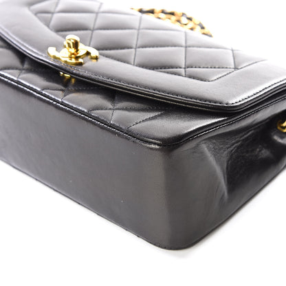 Chanel Lambskin Quilted Small Single Flap Black 6 of 11