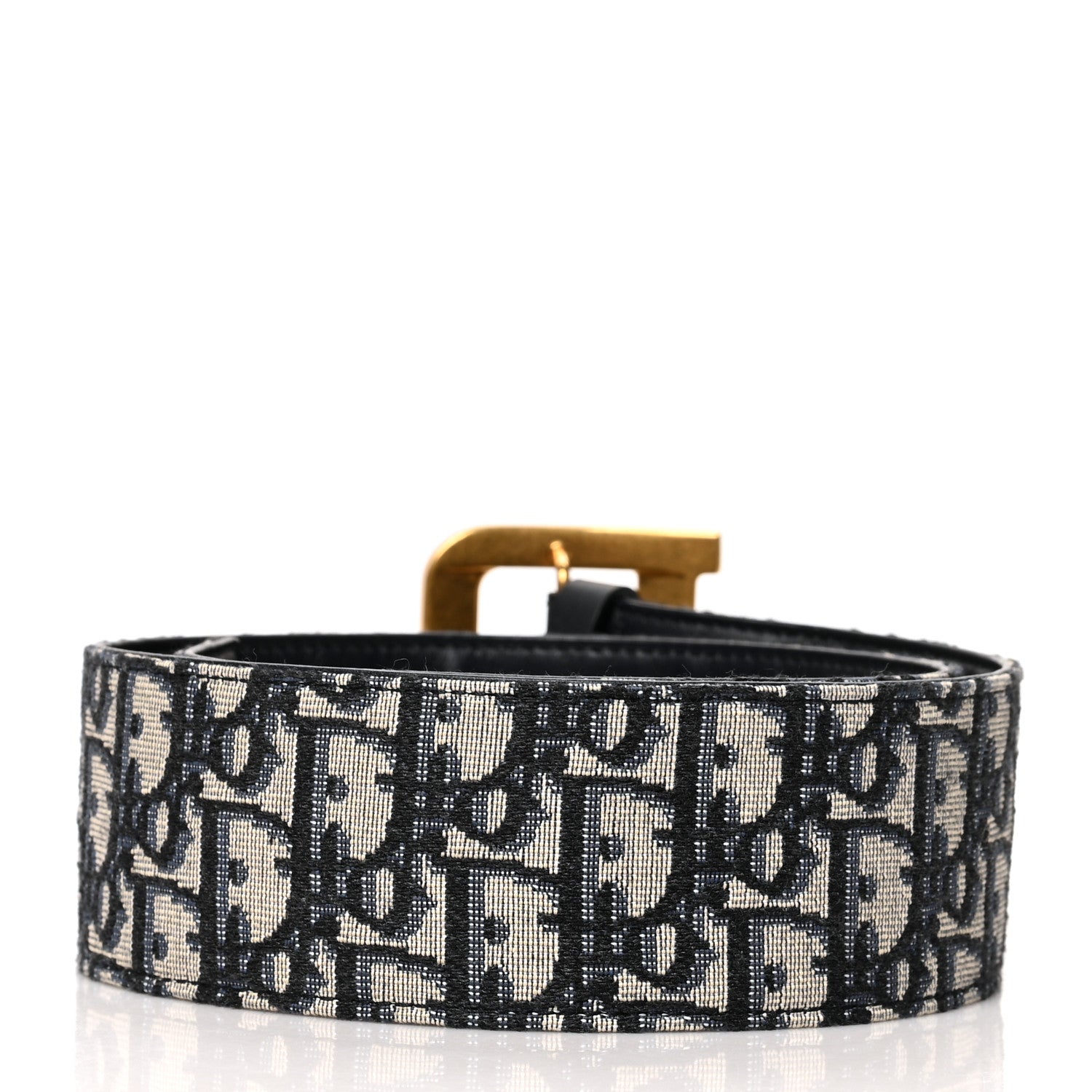 Christian Dior Oblique Diorquake Belt 75 Blue Multi 2 of 6