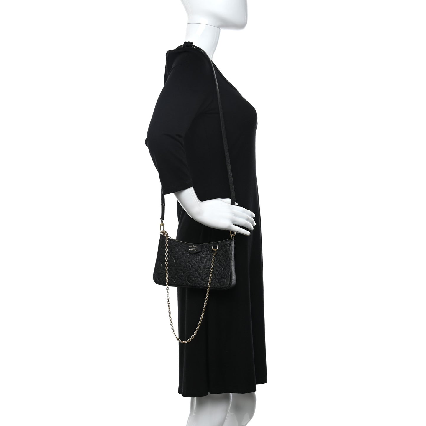 Epi Logo Easy Pouch On Strap Black