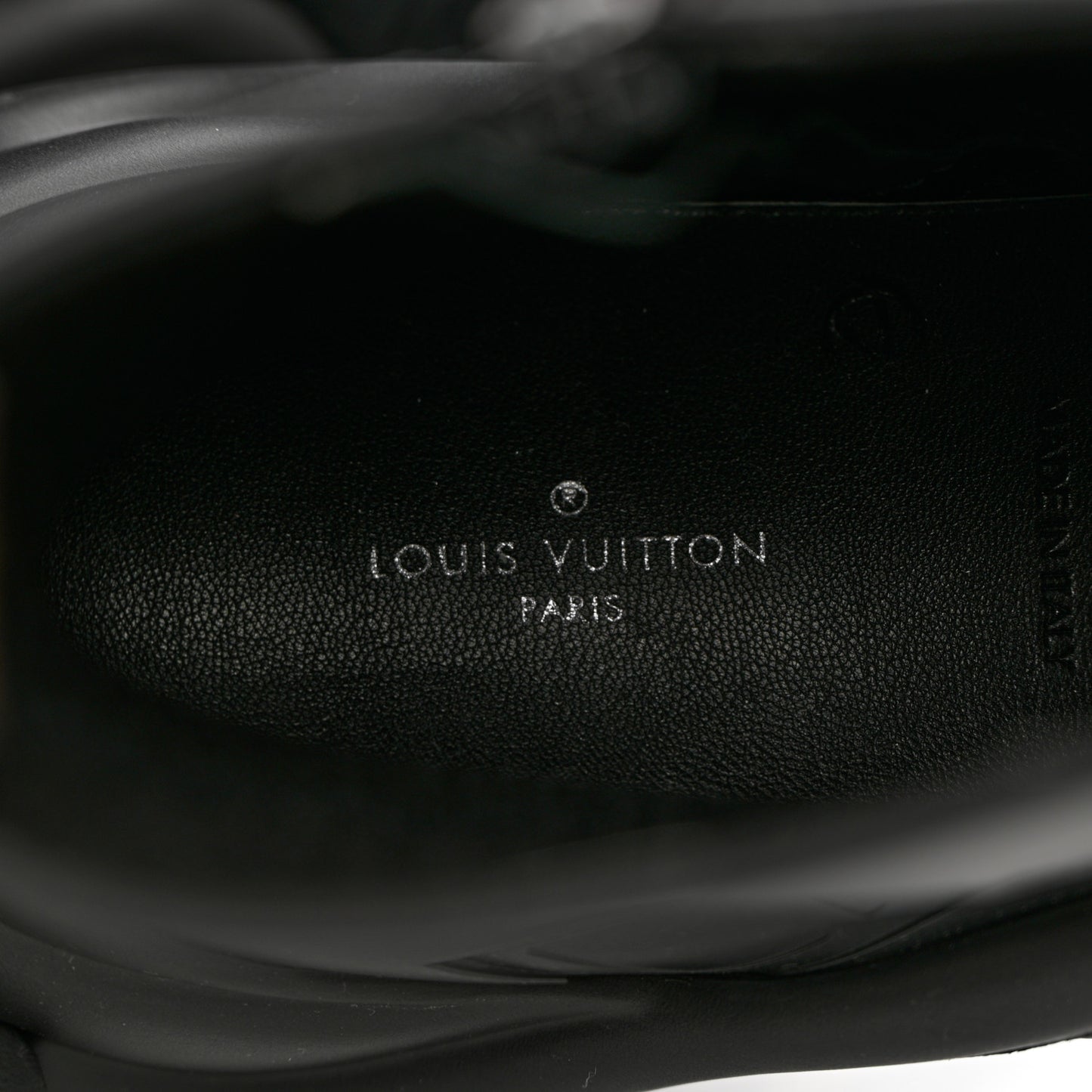 Mat Rubber Monogram LV Archlight Sneaker Boots 37 Black