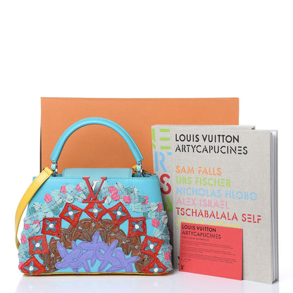 Louis Vuitton Calfskin Lizard Artycapucines Tschabalala Self PM Multicolor 12 of 17