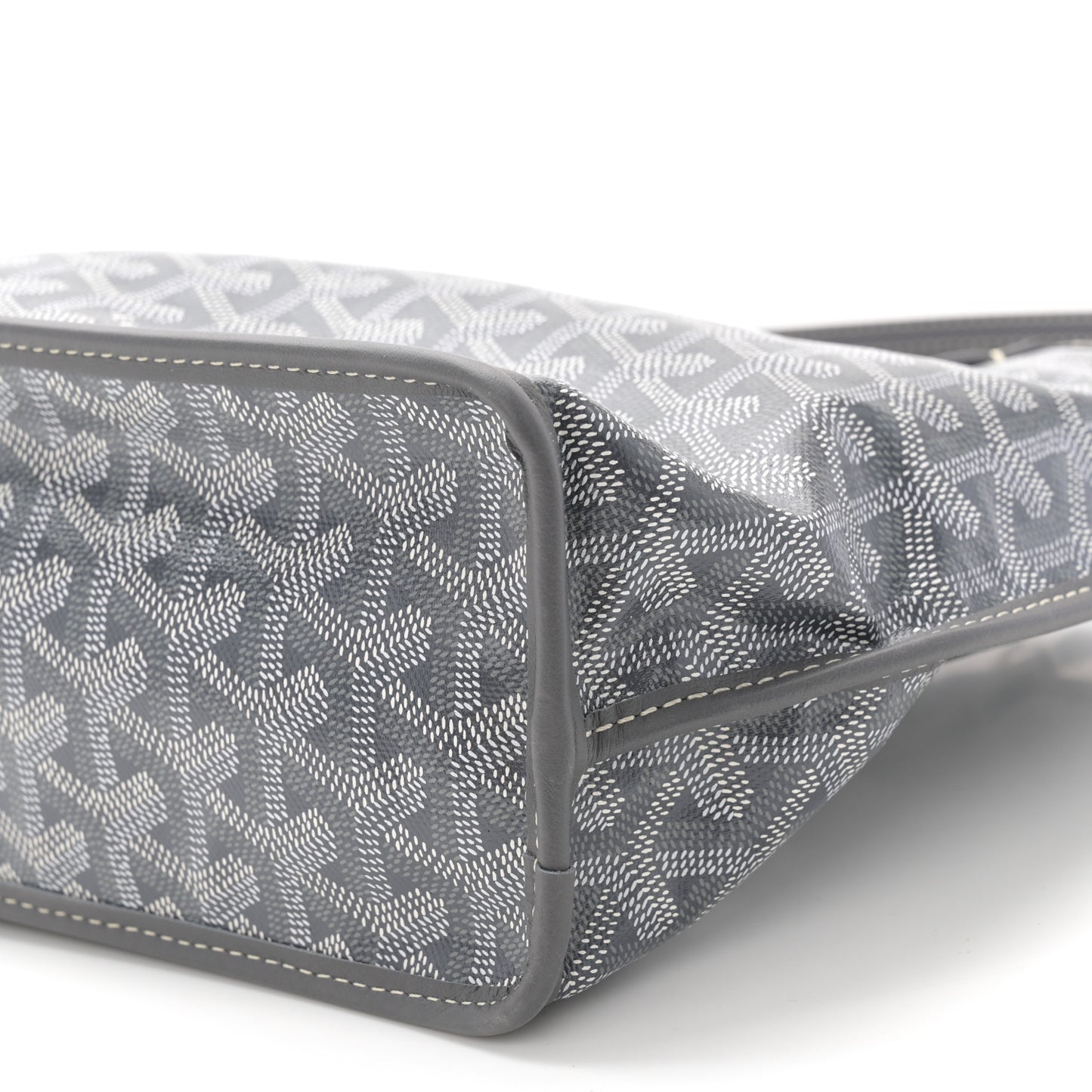 Goyardine Reversible Mini Anjou Grey