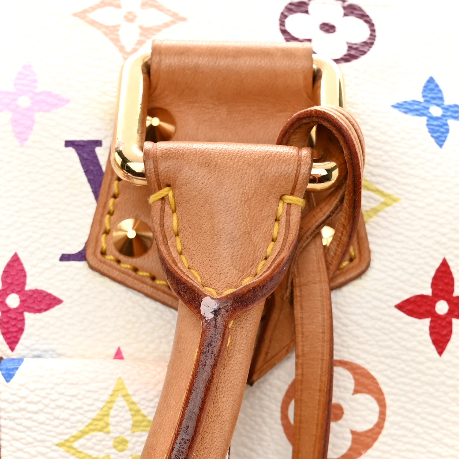 Louis Vuitton LOUIS VUITTON Monogram Multicolor Speedy 30 White 8 of 8
