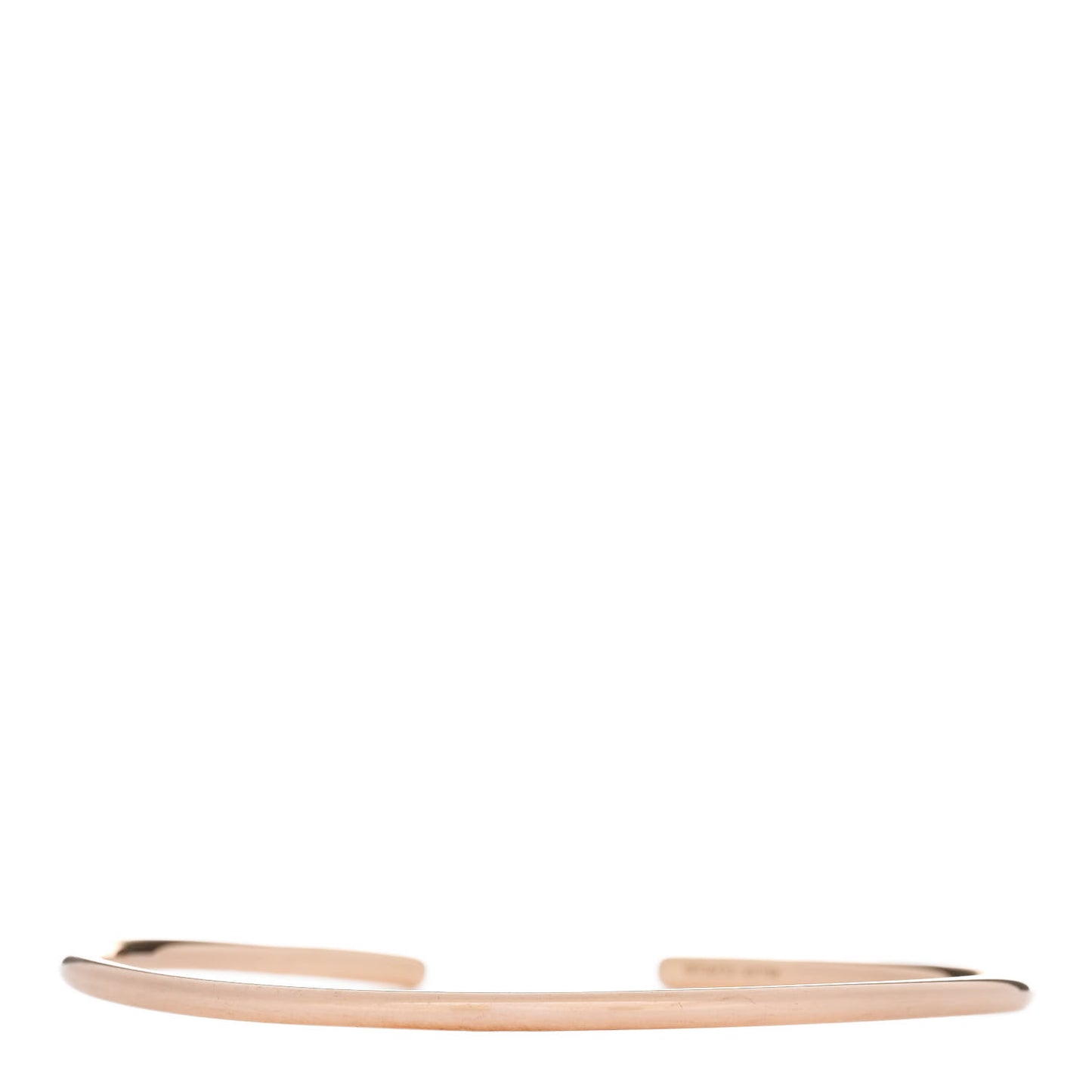 18K Rose Gold Diamond Metro Wire Bracelet