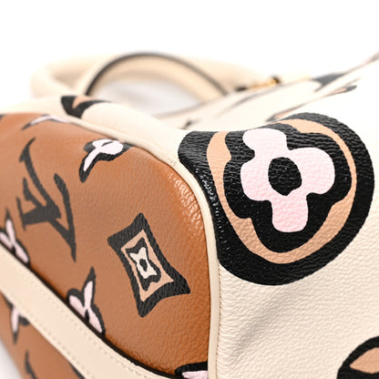 Louis Vuitton Monogram Giant Wild At Heart Speedy Bandouliere 25 Creme 10 of 11