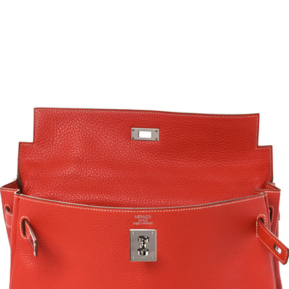 Hermes Togo Kelly Retourne 35 Sanguine 18 of 41