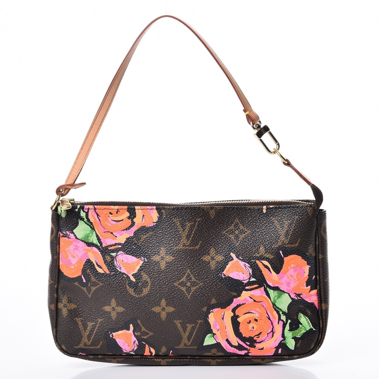 Louis Vuitton Monogram Roses Pochette Accessories 1 of 7