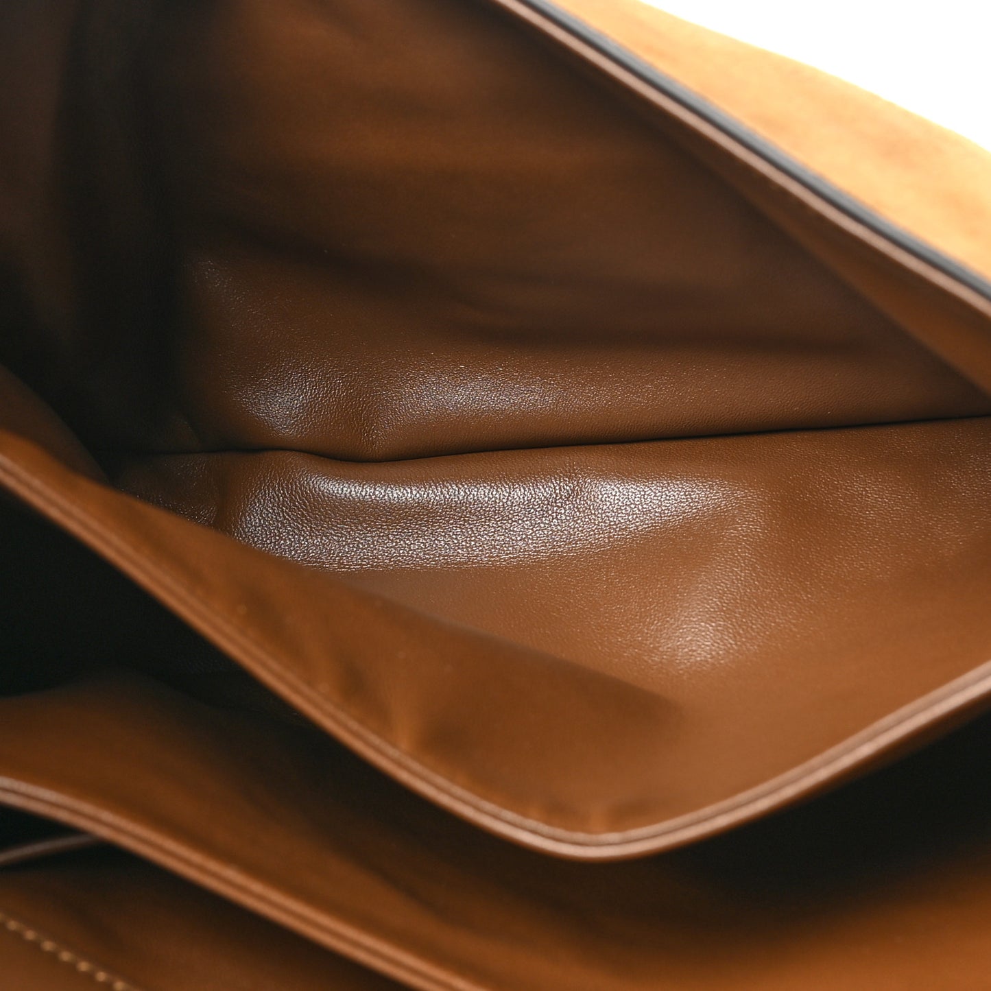 Suede Small Aura Horsebit 1955 Shoulder Bag Brown
